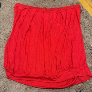 Elegant Red Women's Top